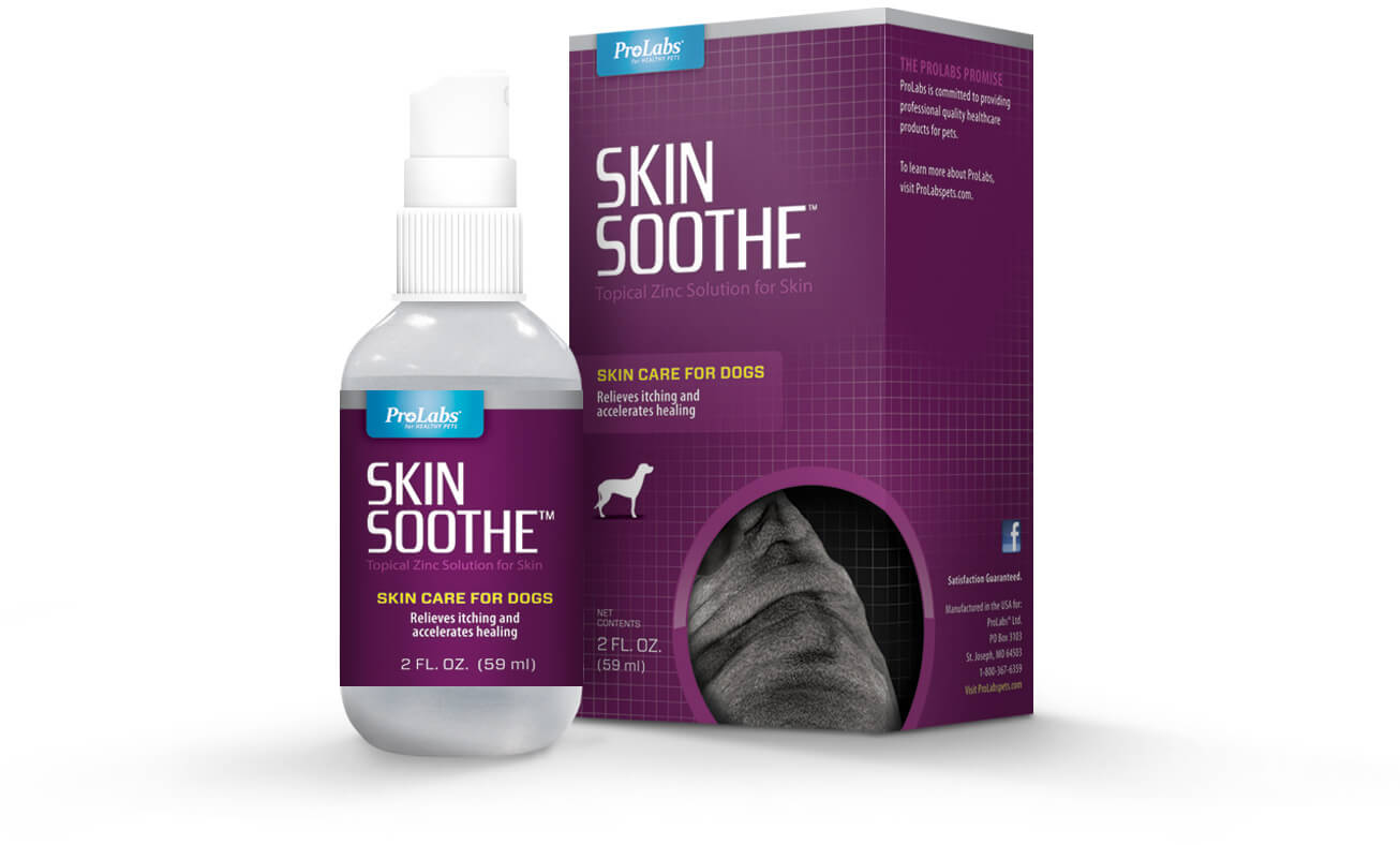 Prolabs Skin Soothe, skin care for dogs packaging
