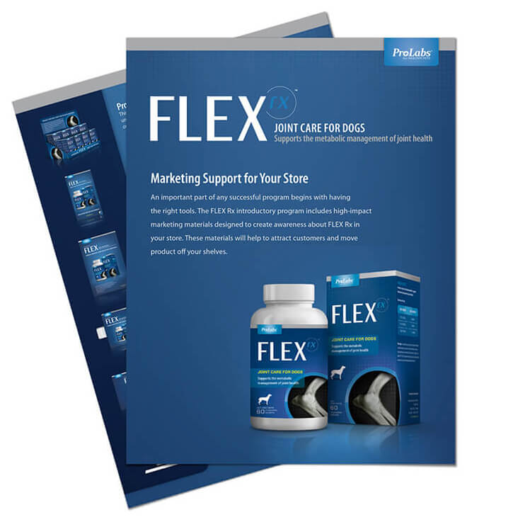 Prolabs Flex, full size marketing brochure
