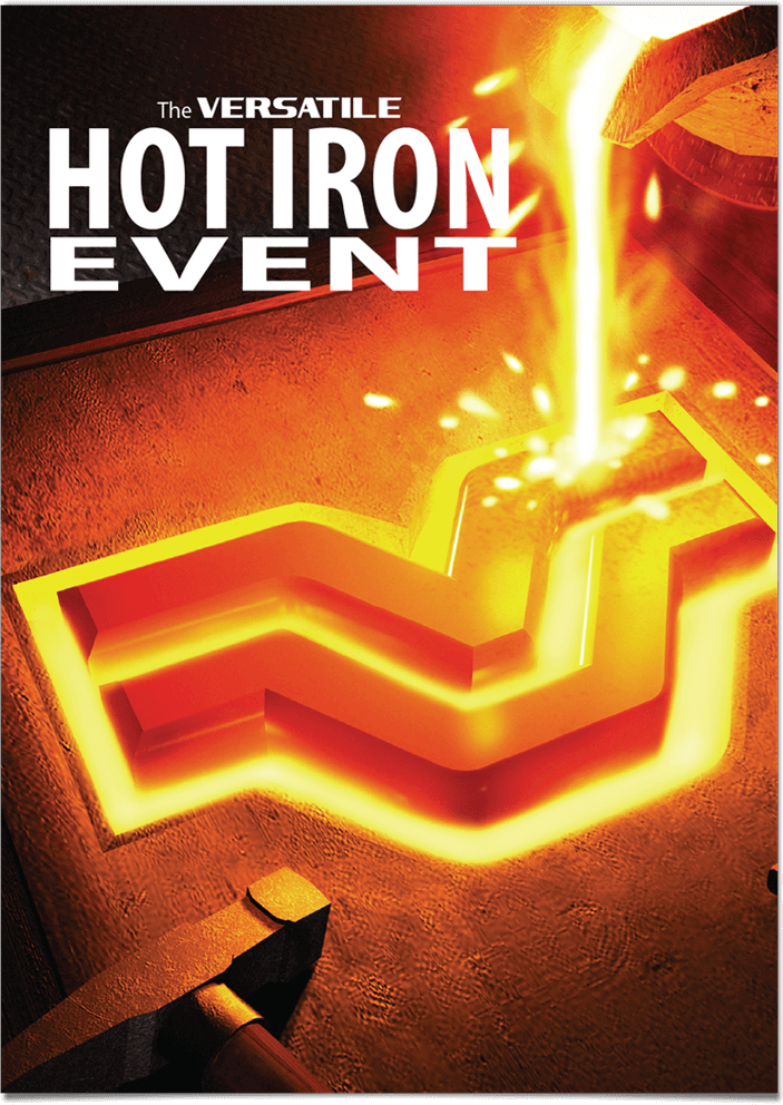 The Versatile Hot Iron Event poster